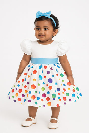 Floral Printing Pattern  Flower Girl Dresses