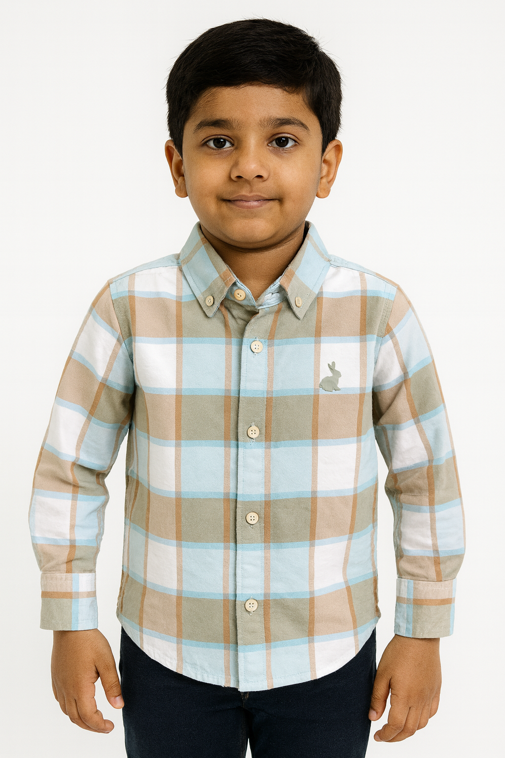 Boys Checked Full Sleeve Shirt Stylish Casual and Party Wear Shirt