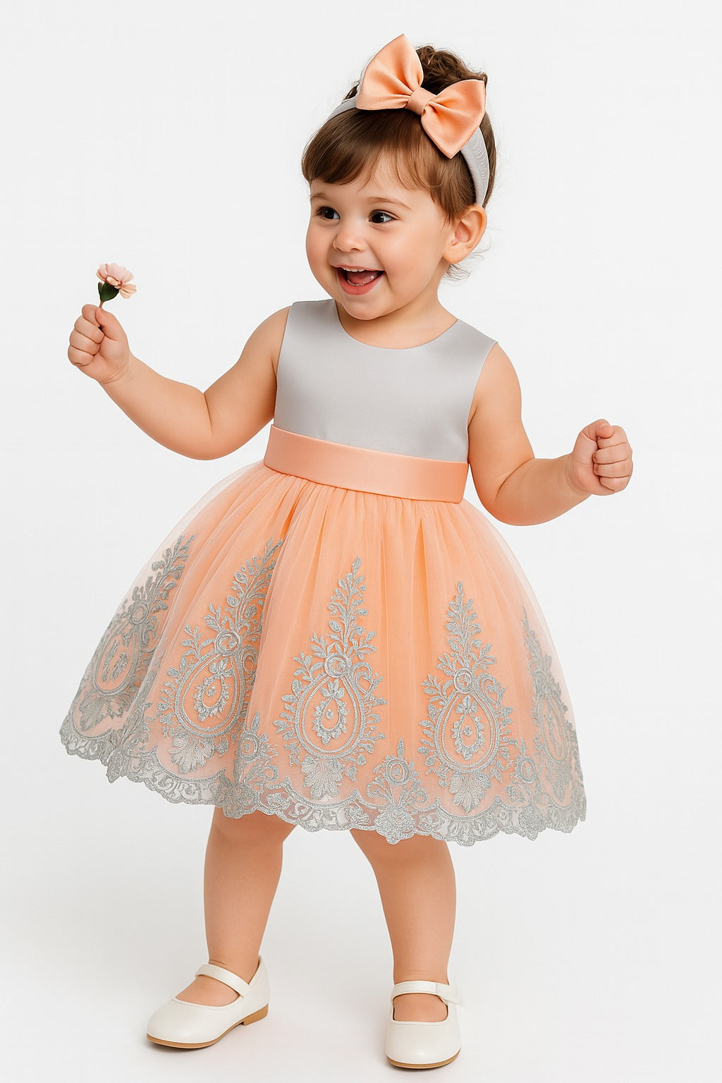 Princess Dress Lace Tulle Birthday Party Dress - Inayah Fashion